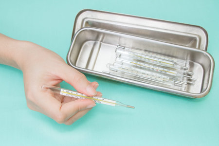 Hand hold  thermometer 