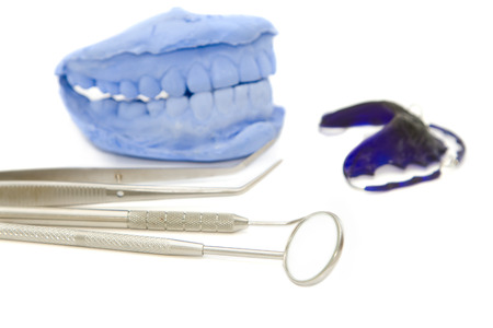 Dental equipment tools for teeth dental careの写真素材