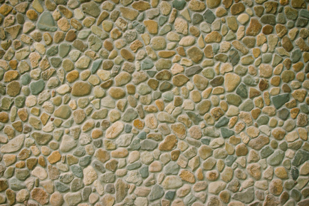 Background of stone wall textureの写真素材