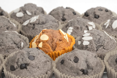 fresh Banana cup cake (select focus)