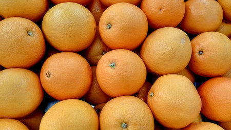 orange on sale in supermarket