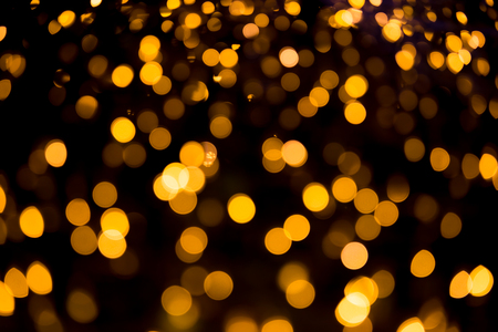 Out of focus lights during at the night Christmas and New Year,Abstract background.の写真素材