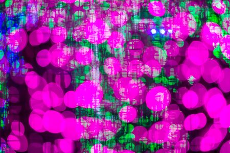 Out of focus lights during at the night Christmas and New Year,Abstract background.の写真素材