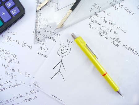 business work tableの写真素材