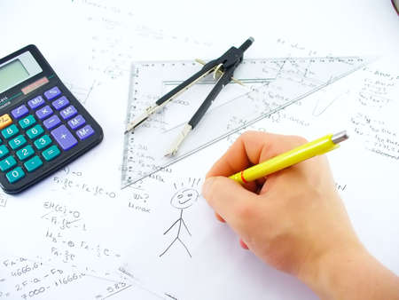 business work tableの写真素材