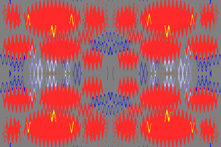 Abstract collage using the distortion of the color and shape of the layer and its multiple repetitions to increase imagination.の写真素材