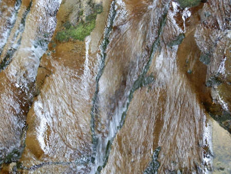 water and stoneの写真素材