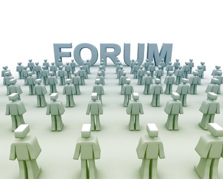 Forum rulesの写真素材