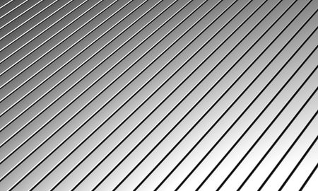 Aluminum silver tile pattern background 3d illustrationの写真素材
