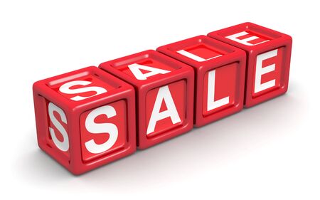 Sales and promotion concept isolated 3d illustrationの写真素材