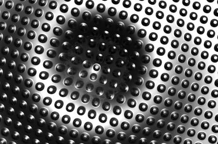 Abstract canvase aluminum dot texture pattern background 3d illustrationの写真素材