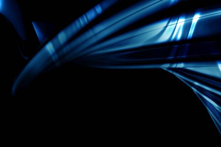 Abstract luxury blue background with flare 3d illustrationの写真素材