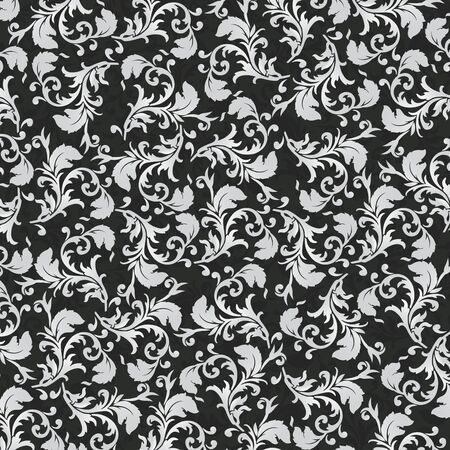 Leaf pattern on dark background vector EPS 10のイラスト素材