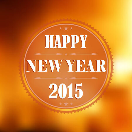 New Year poster with wishes vector eps 10のイラスト素材