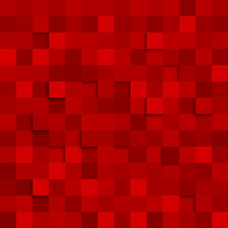 Abstract square red background vector のイラスト素材