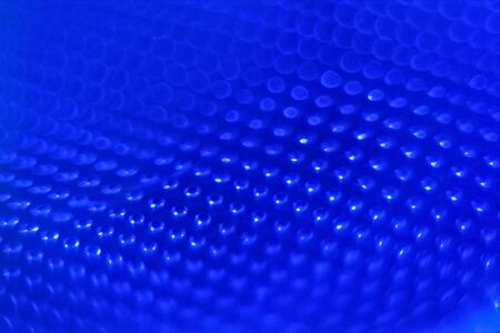 Abstract blue background with set of specksの写真素材