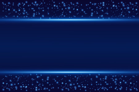 Vector futuristic technology background ,blue flare.のイラスト素材