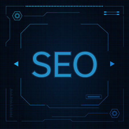 SEO Concept, Search Engine Optimization ,Marketing Ranking  Website , Browsing Conceptのイラスト素材