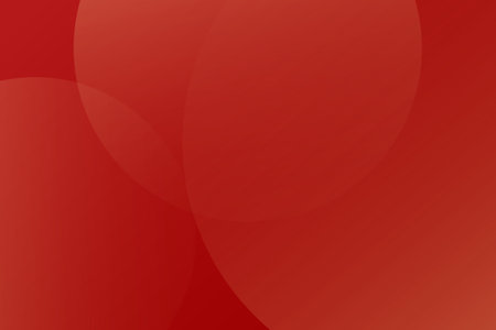 Abstract red background with circles. Vector illustration for your graphic design.のイラスト素材