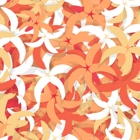 Abstract pattern. Floral seamless background. Fashion prints.のイラスト素材