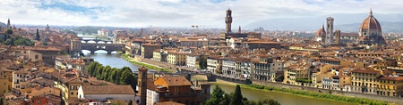 Panorama of Florence の写真素材