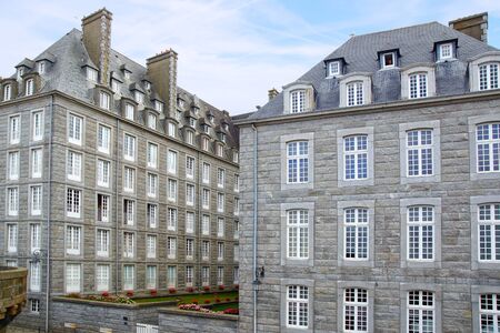 The historic centre of Sant Malo. Brittany, Franceのeditorial素材