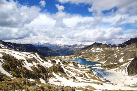 Aiguestortes and Estany de Sant Maurici National Park, Spainの写真素材