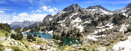 Aiguestortes and Estany de Sant Maurici National Park, Spainの写真素材