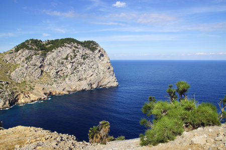 Cape Formentor, Panoramic View. Mallorca, Balearic Islands in Spainの写真素材