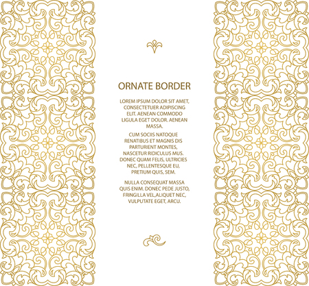 Template decorative frame.のイラスト素材