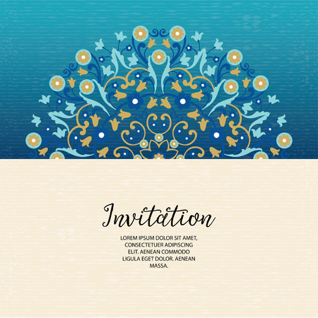 Vector decorative frame. Elegant element for design template.のイラスト素材