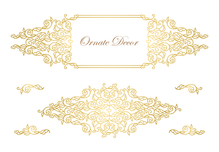 Vector decorative frame.のイラスト素材
