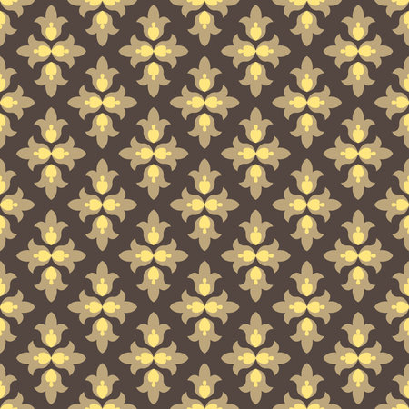 Pattern elegant in oriental style. Seamless pattern.のイラスト素材