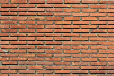 Red brick wall texture background