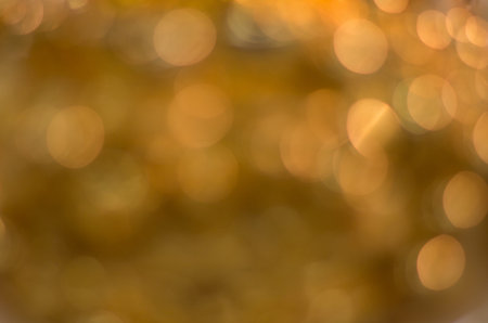 Abstract defocused gold backgroundの写真素材