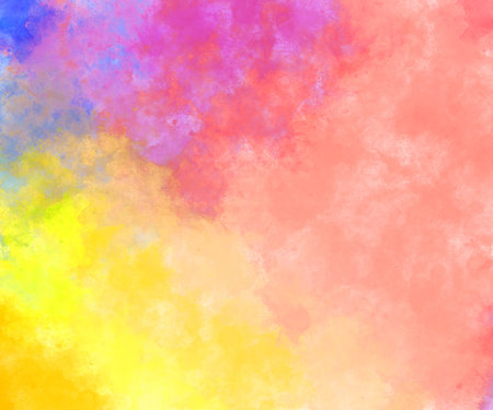Abstract Colorful background, Colorful painting, Colorful brushing, Colorful backgroundの写真素材