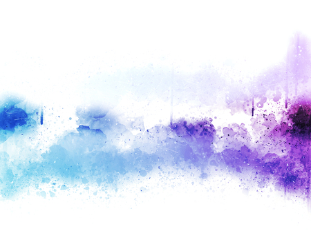 Abstract Colorful watercolor painting  background, Colorful brush background.の写真素材