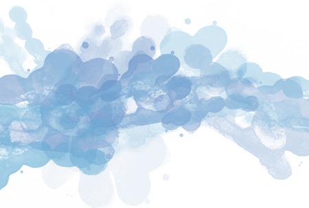 Abstract beautiful brush Colorful watercolor illustration painting background and backdrop.の写真素材