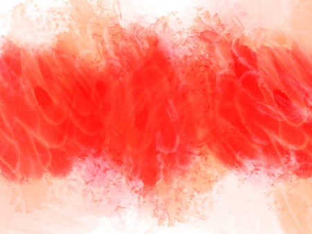 Abstract Colorful shape watercolor illustration painting  background, Colorful brush background.の写真素材