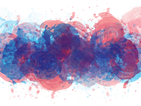 abstract colorful watercolor illustration painting background.の写真素材