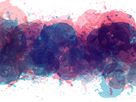 abstract colorful watercolor illustration painting background.の写真素材