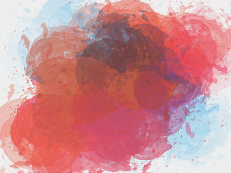 abstract colorful watercolor illustration painting background.の写真素材