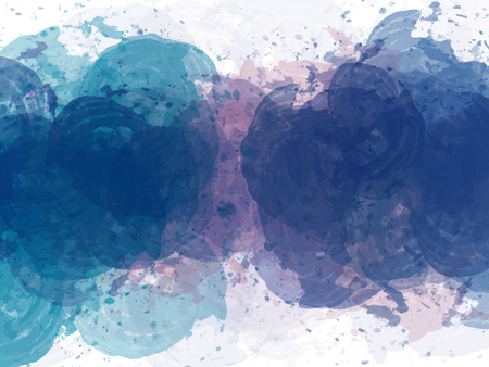 abstract colorful watercolor illustration painting background.の写真素材