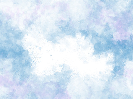 Abstract beautiful Colorful watercolor illustration painting background and backdrop.の写真素材