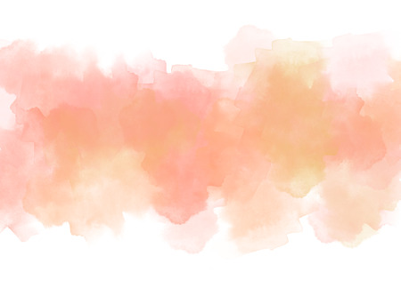 Abstract beautiful Colorful shape watercolor illustration painting background and texture backdrop.の写真素材