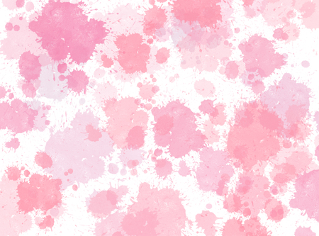 Abstract beautiful Colorful shape watercolor illustration painting background and backdrop.の写真素材