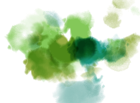 Abstract beautiful Colorful shape watercolor illustration painting background and backdrop.の写真素材