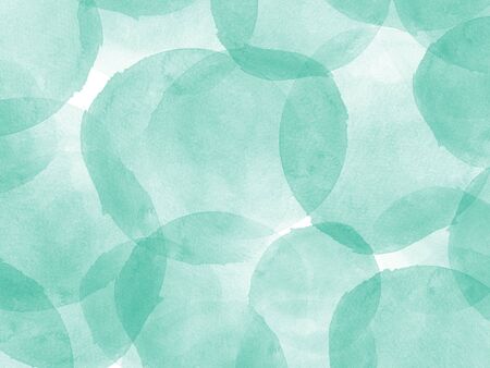 Abstract colorful shape on watercolor illustration painting background.の写真素材