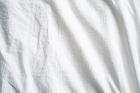 Close-up white fabric flooring for backgrounds.