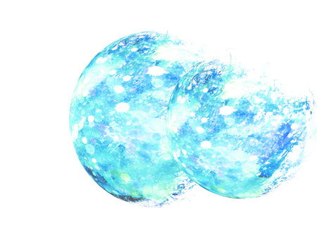 abstract colorful background 3D render watercolor illustration for background.